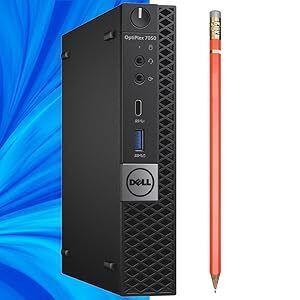 OptiPlex 7060 Windows 11 Pro Desktop Computer SFF,Intel 8th Gen i7-8700 Hexa Core,32GB DDR4 Ram New 1TB NVMe M.2 SSD,AX2