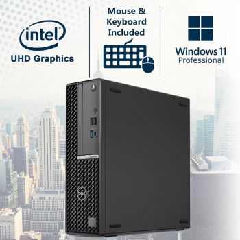 Desktop PC Dell OptiPlex 7020 7000 MFF Intel i5-12500T (Beats Intel i7-11700T), 16GB DDR5 RAM, 512GB NVMe SSD, WiFi 6E, 